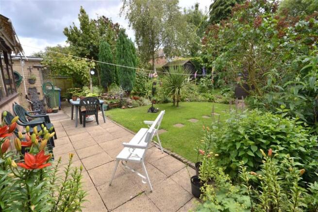 Rear garden