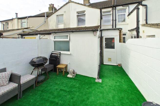 Rear of Property