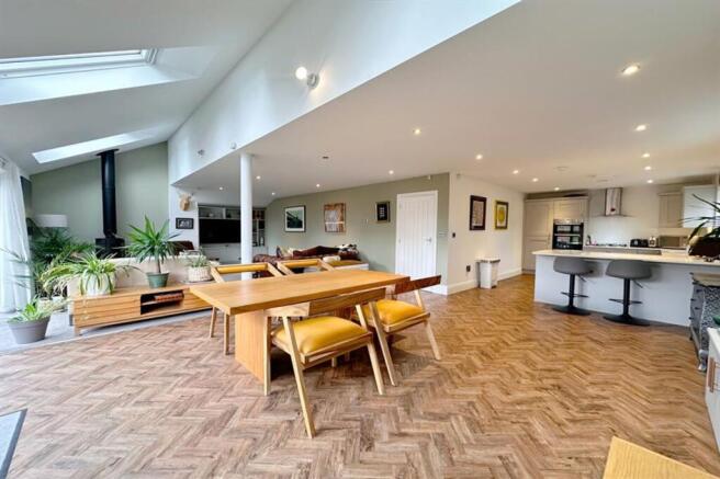 Open Plan Living Dining Kitchen