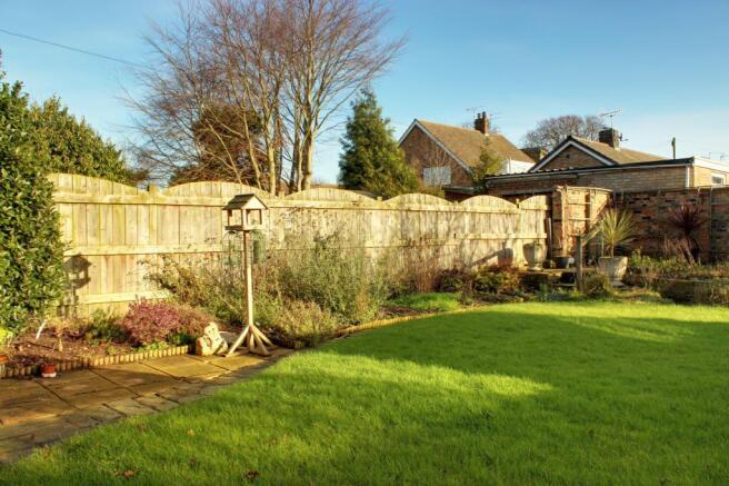 Garden at Back