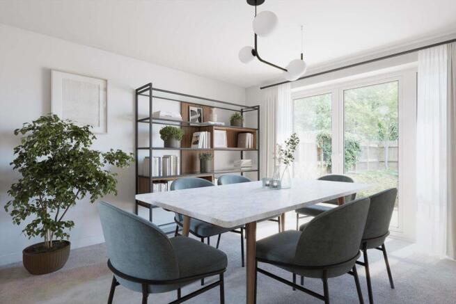 Sociable kitchen dining area