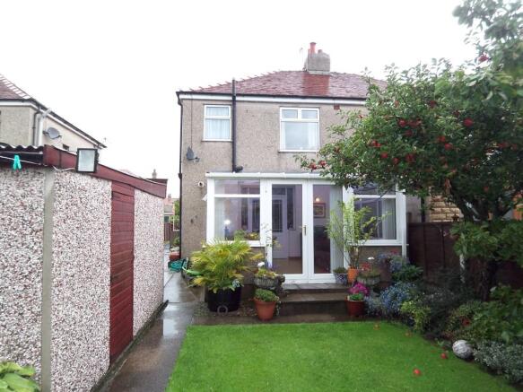 Rear garden