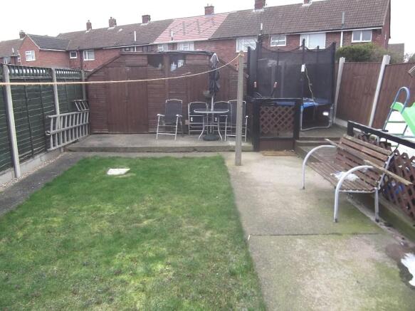 Rear garden