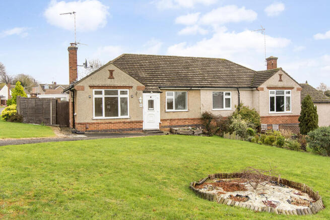 2-bed semi-detached on The Oval, Market Harborough, £240,000