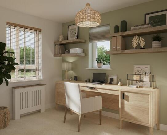 Bedroom 3-Study