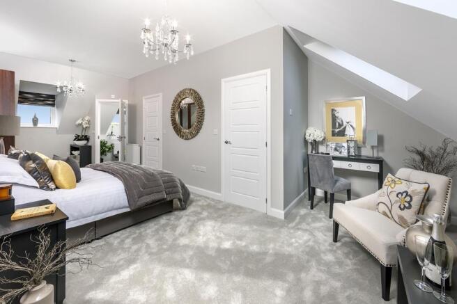 Main bedroom in 3 bed Norbury