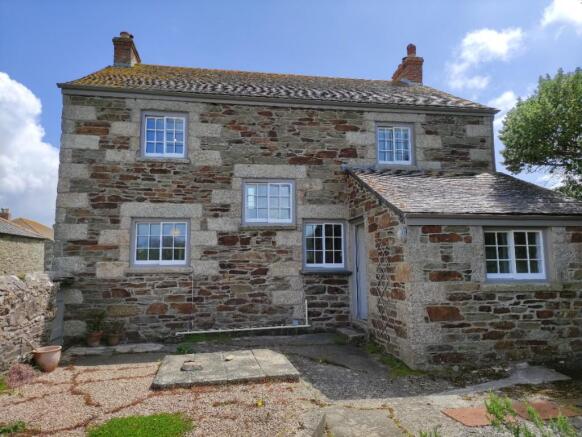 Rear of house