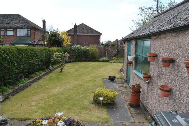 Rear garden