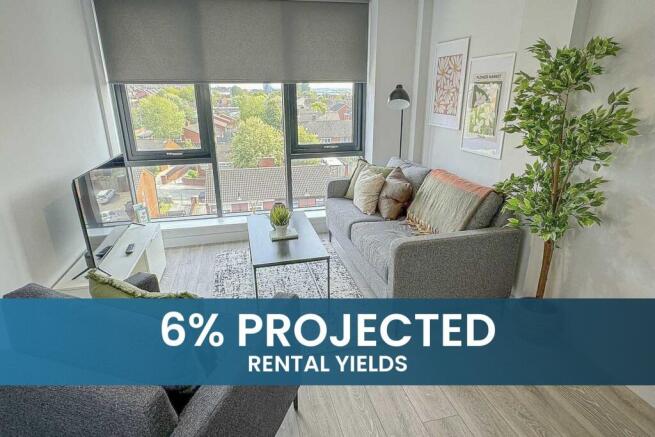 2-bed flat on 6% Projected Rental Yields | One Baltic Square, Liverpool Baltic Triangle – Sleek 2 Bed, Central Liverpool Investment, £249,950