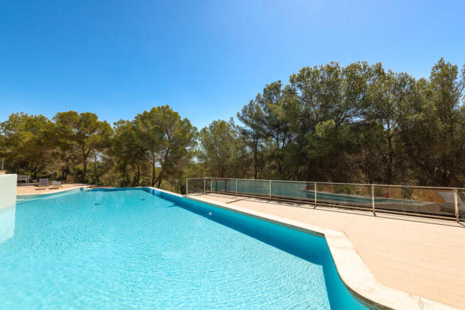 Beautiful pool area
