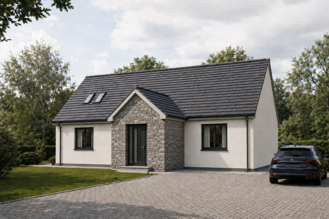 Front Rendering Off Approved Home