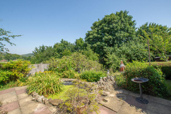 Rear garden