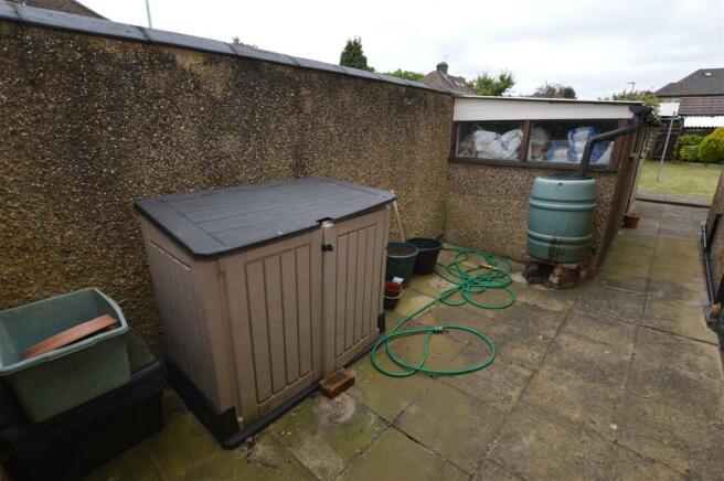 Rear garden