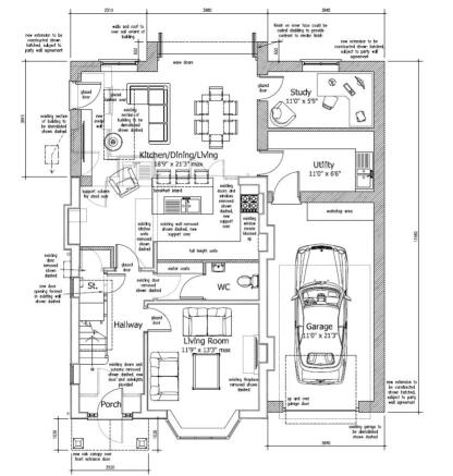 Final (ground floor) floor plan Jan 26