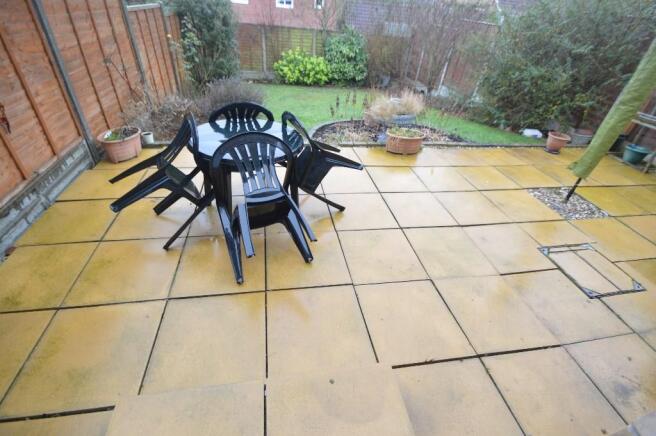 Rear garden