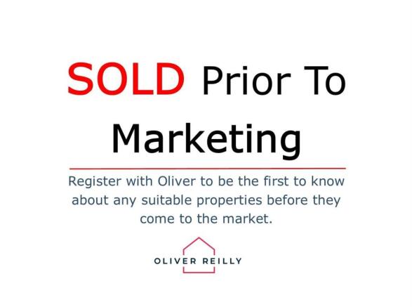 SOLD STC- Prior To Marketing