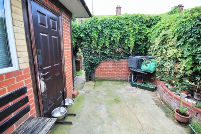 Rear garden