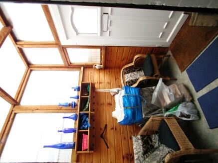 Rear porch