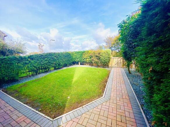 Rear garden