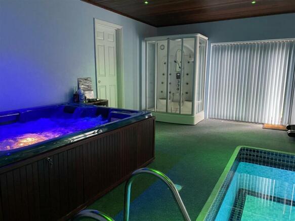 Shower Steam unit in the Pool Room (Vendor photo)