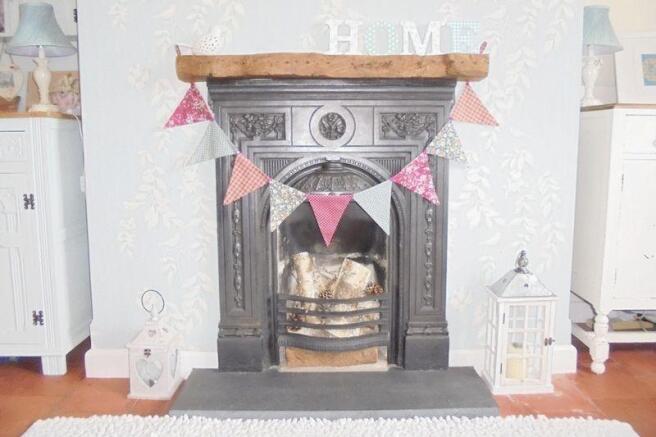 Feature fireplace