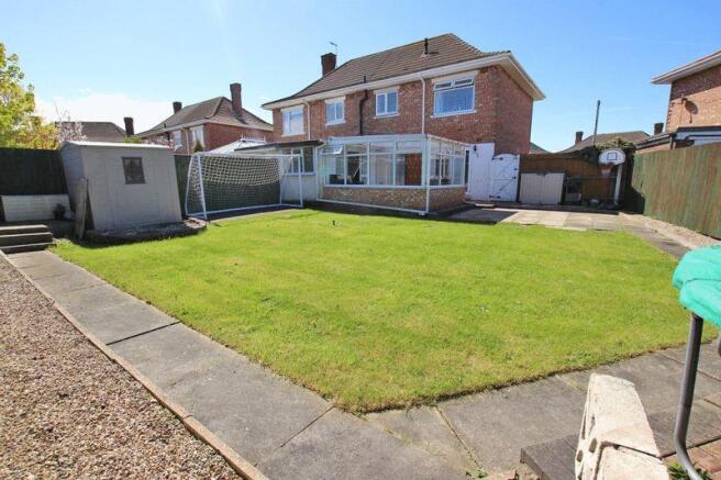 Rear garden