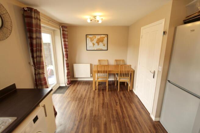 Kitchen to dining view