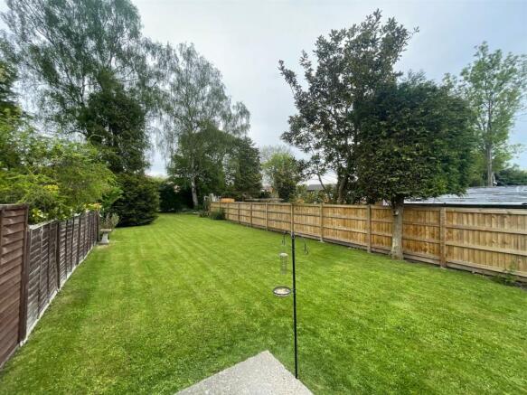 Rear garden