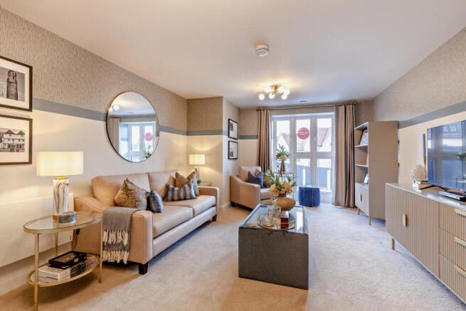 Show home living room