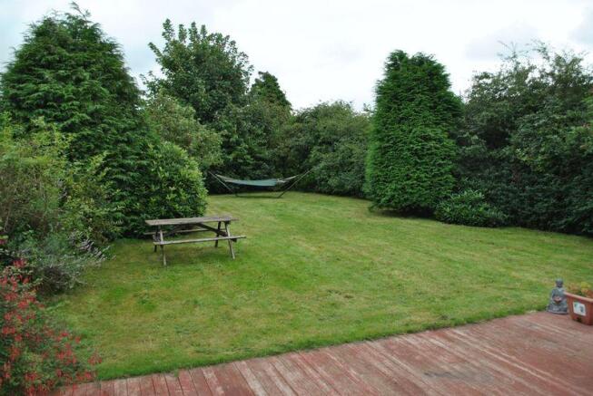 Rear garden
