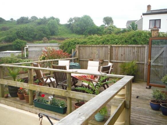 rear patio