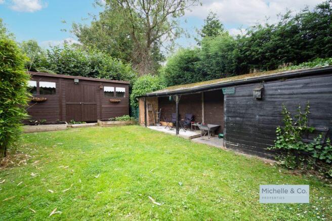 Rear of garden