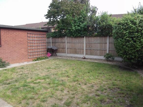 Rear garden
