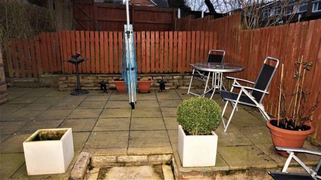 Rear garden