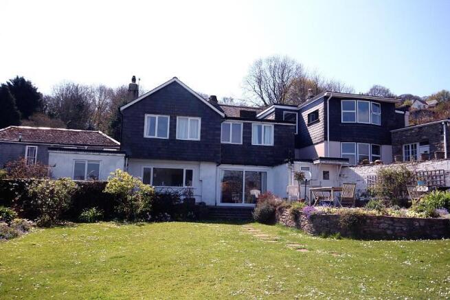 Rear of property