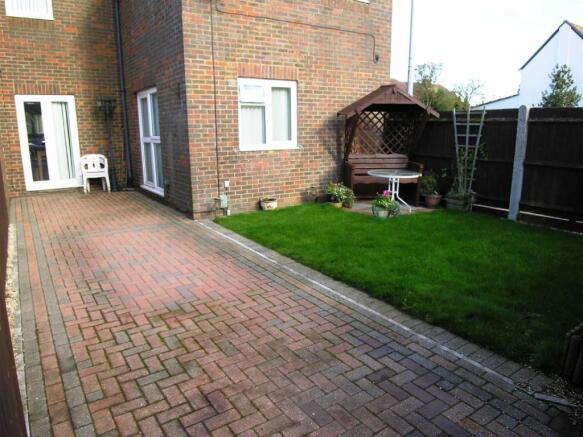 Rear garden