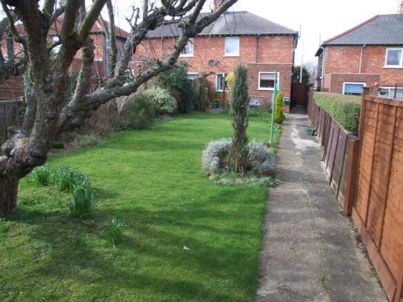 Rear garden