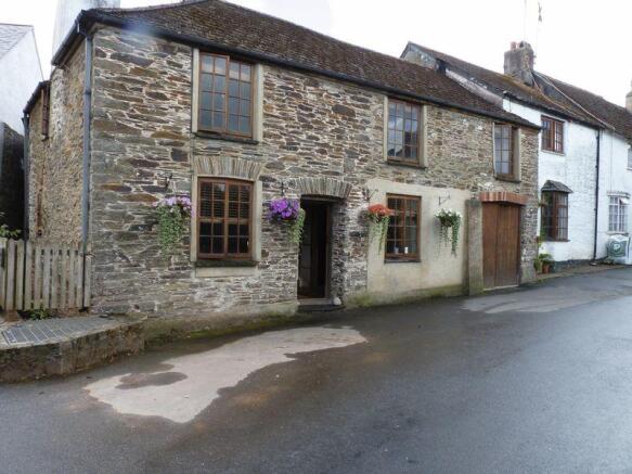 Front of cottage