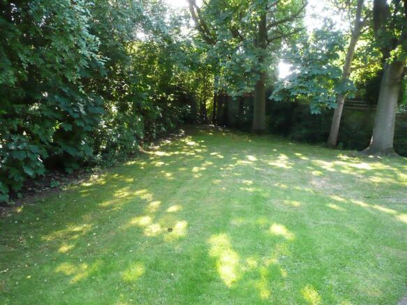 Rear garden