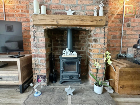 Lounge Fireplace