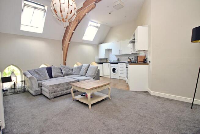 Open Living Dining Kitchen