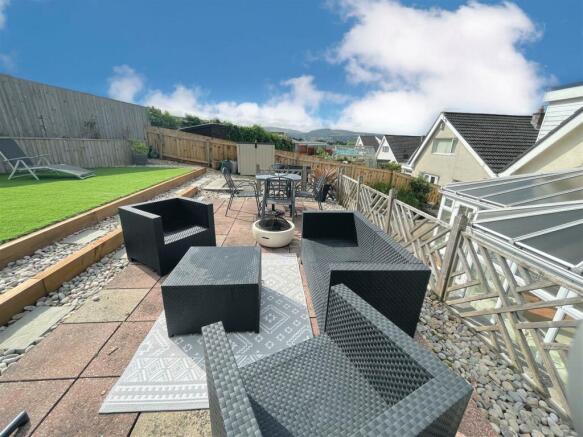 Rear garden