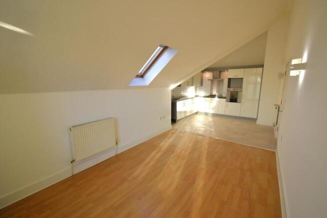 Open Plan Kitchen & Living Area