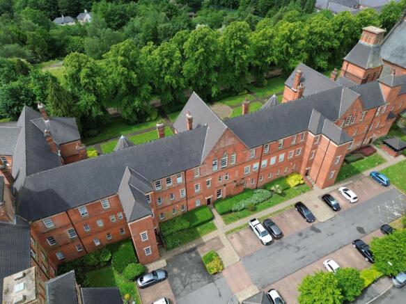 Apartment Block and Communal Gardens