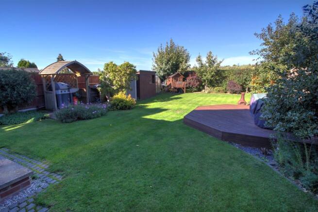 Rear garden