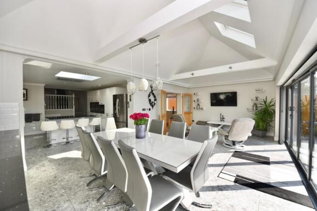 Kitchen-Dining-Living Space
