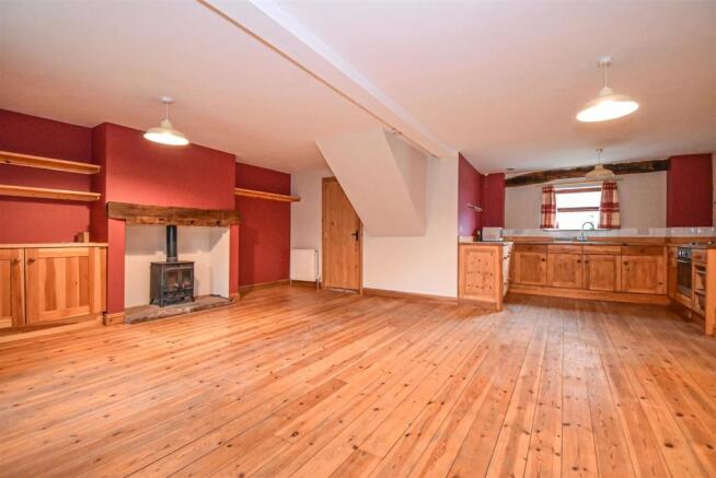 Open Plan Living Room & Kitchen