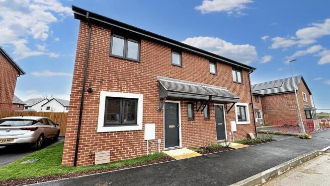 Modern brick-front semi-detached house with nea...