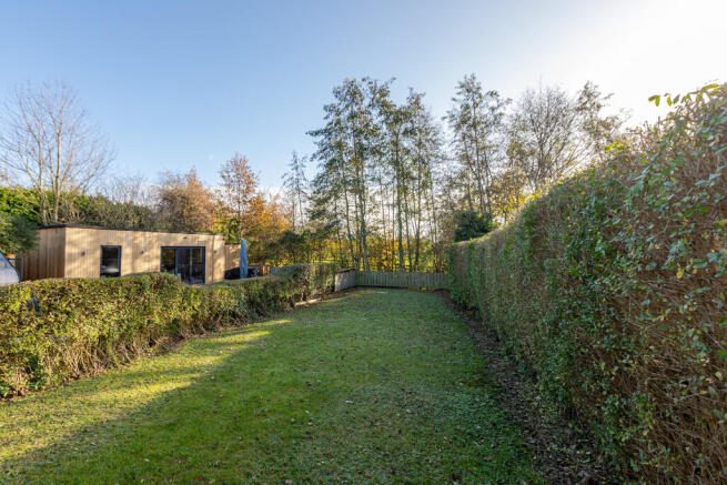 Rear garden...