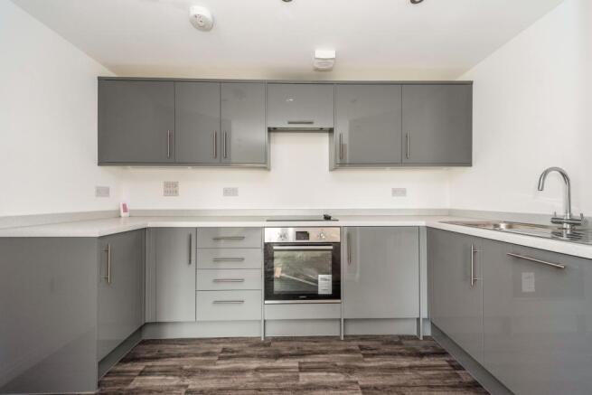 Newly fitted kitchen